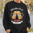 オクトーバーフェスト ビールとグリル ソーセージ スウェットシャツ 彼への贈り物
