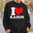 カリンちゃん大好き スウェットシャツ 彼への贈り物