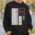 クールなエレベーターボタンアートメンズレディースリフトハロウィンコスチューム スウェットシャツ 彼への贈り物