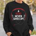 ゲーム用引用句「A Kent Never Gives Up」ヘッドセット パーソナライズ スウェットシャツ 彼への贈り物