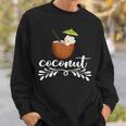 ココナッツ サマーフルーツ おもしろココナッツ スウェットシャツ 彼への贈り物