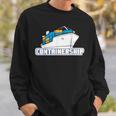 コンテナシップ船 船長 船員 船員 マリナー 船員 船員 スウェットシャツ 彼への贈り物