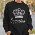 シンシア女王 女王 名前 王冠 リーガル プリンセス スウェットシャツ 彼への贈り物