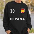 スペイン サッカー フットボール ナンバー10 10ファン スウェットシャツ 彼への贈り物