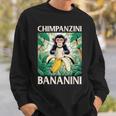 チンパンジーニ バナニーニ イタリアン ブレイン ロート ミーム スウェットシャツ 彼への贈り物