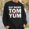 トムヤムクン スパイシーなタイ料理をもっと食べる 唐辛子 タイ 東南アジア プーケット ギフト バンコク お土産 スウェットシャツ 彼への贈り物