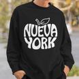 ニューヨーク Nyc ザ・ビッグ・ダイバーシブ・アップル・ラ・グラン・マンザナ スウェットシャツ 彼への贈り物