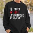 ハモンド・オルガン 特許音楽 スウェットシャツ 彼への贈り物