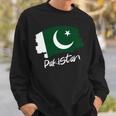 パキスタンの旗パキスタン 長袖tシャツ スウェットシャツ 彼への贈り物