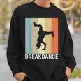 ブレイクダンス I レトロ I ダンサー ヒップホップダンス ブレイクダンス スウェットシャツ 彼への贈り物