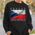 プラハtシャツ 素敵なチェコ共和国の国旗 お土産 スウェットシャツ 彼への贈り物