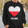 ポーランド国旗シャツ スウェットシャツ 彼への贈り物