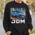 レトロ Jdm 日本ドリフトレース チューニングカー 東京スカイライン ギフト 長袖tシャツ スウェットシャツ 彼への贈り物
