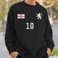 レトロなイングランド サッカー スウェットシャツ 彼への贈り物