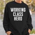 ワーキングクラスヒーロー 長袖tシャツ スウェットシャツ 彼への贈り物