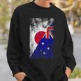 日本とオーストラリアの国旗 日本オーストラリア。 スウェットシャツ 彼への贈り物
