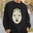 日本の能面 若女や若い女 スウェットシャツ 彼への贈り物