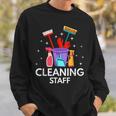 清掃スタッフ ハウスキーパー クリーナー ハウスキーピングスタッフ スウェットシャツ 彼への贈り物
