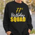 第77回ハッピーバースデーチームパーティーバースデーファミリーグループ スウェットシャツ 彼への贈り物