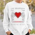 バックプリント My Guardian Angel Brotherメモリアル スウェットシャツ 彼への贈り物