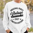 1967年生まれのヴィンテージレトロクラシック誕生日ギフト スウェットシャツ 彼への贈り物