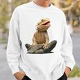 Bearded Dragon Youth Gecko Lizard Animal スウェットシャツ 彼への贈り物