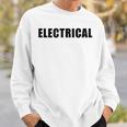 Electrical – Professional Electriciantaff Uniform スウェットシャツ 彼への贈り物