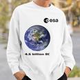 Esa 欧州宇宙機関 地球 46 億年 スウェットシャツ 彼への贈り物