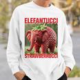 Brainrot Animal Gen Alpha Meme ストロベリーエレファント スウェットシャツ 彼への贈り物
