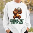 Kinda Fitorta Fat Gorilla ヘビーウェイトリフティング 面白いジム スウェットシャツ 彼への贈り物