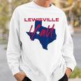 Lewisville Texas Y'All TX Pride State Map Cute Sweatshirt Unisex Gifts for Him