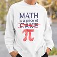 Pi Day Math Is A Piece Of Cake ファニーtシャツ 314用 スウェットシャツ 彼への贈り物