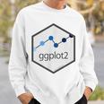 R Programming Ggplot2 六角tシャツ Rstudio Tidyverse Rstats スウェットシャツ 彼への贈り物