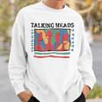 Talking Heads イエロー レトロ グラフィック スウェットシャツ 彼への贈り物