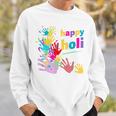 Vibrant Happy Holi スウェットシャツ 彼への贈り物