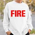 Wildland Hotshot Crew Fire Rescue Department 消防士 スウェットシャツ 彼への贈り物