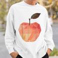 りんご フルーツ モチーフ アート りんご スウェットシャツ 彼への贈り物