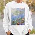 クロード・モネ 睡蓮 スウェットシャツ 彼への贈り物