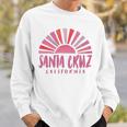 サンタクルーズ カリフォルニアサンライズ カリフォルニア州サンタクルーズ 長袖tシャツ スウェットシャツ 彼への贈り物