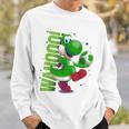 ザ・スーパーマリオギャラクシー・ムービー Action Yoshi スウェットシャツ 彼への贈り物
