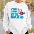 ザ・スーパーマリオギャラクシー・ムービーtoad Count On Me In Thetars スウェットシャツ 彼への贈り物