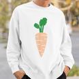 ニンジン コスチューム 野菜 カーニバル コスチューム ビーガン Carrot Costume スウェットシャツ 彼への贈り物