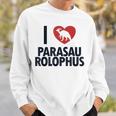 パラサウロロフスが大好き 恐竜好き パラサウロロフス スウェットシャツ 彼への贈り物