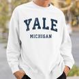 ミシガン州イェールミシガン州ヴィンテージアスレチックスポーツデザイン スウェットシャツ 彼への贈り物