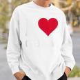 レッドハート I Love Guam スウェットシャツ 彼への贈り物