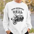 レトロモーターサイクルウラルtシャツ-ヴィンテージサイドカーモーターバイク スウェットシャツ 彼への贈り物