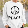 平和の印 平和のシンボル 世界平和 希望 調和 Peaceign World Peaceymbol Hope スウェットシャツ 彼への贈り物