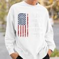 葉巻ウィスキーガン&フリーダム アメリカ国旗 7月4日 バック スウェットシャツ 彼への贈り物
