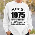 限定版 1975年 誕生日 1975年 1975年生まれ スウェットシャツ 彼への贈り物