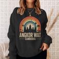 Angkor Wat Cambodia Retro Rainbow And Fun Vintage Temple Tank Top Sweatshirt Unisex Gifts for Her